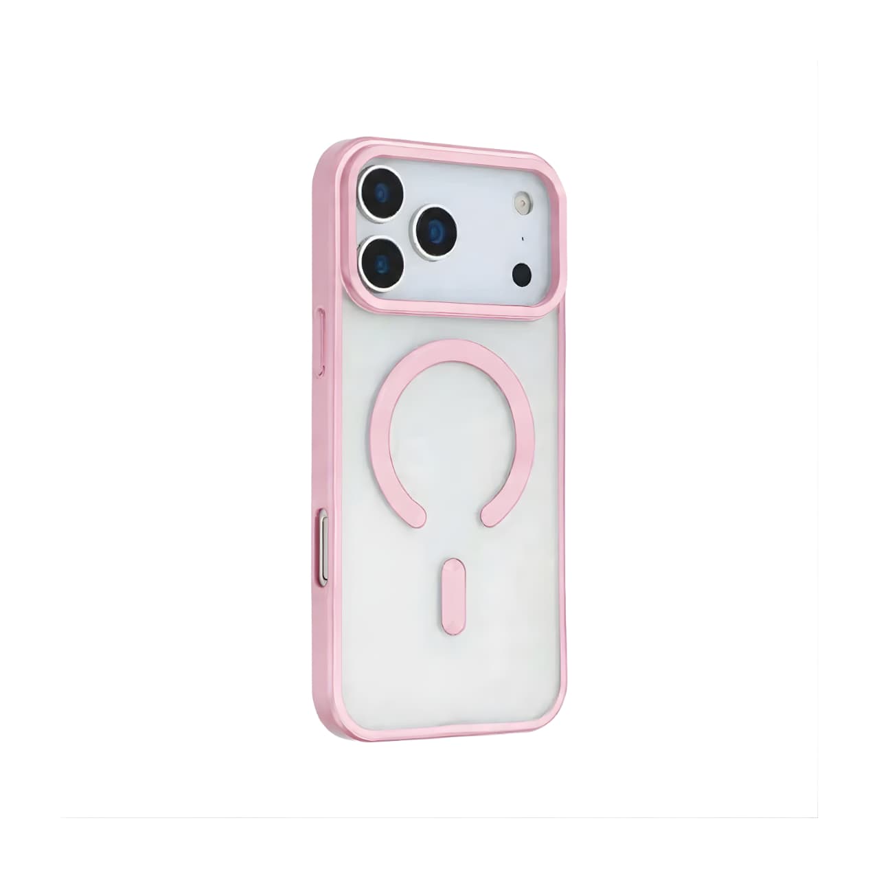 HaloGrip Magnetic Case – Dual Layer Protection for iPhone, Rose Quartz