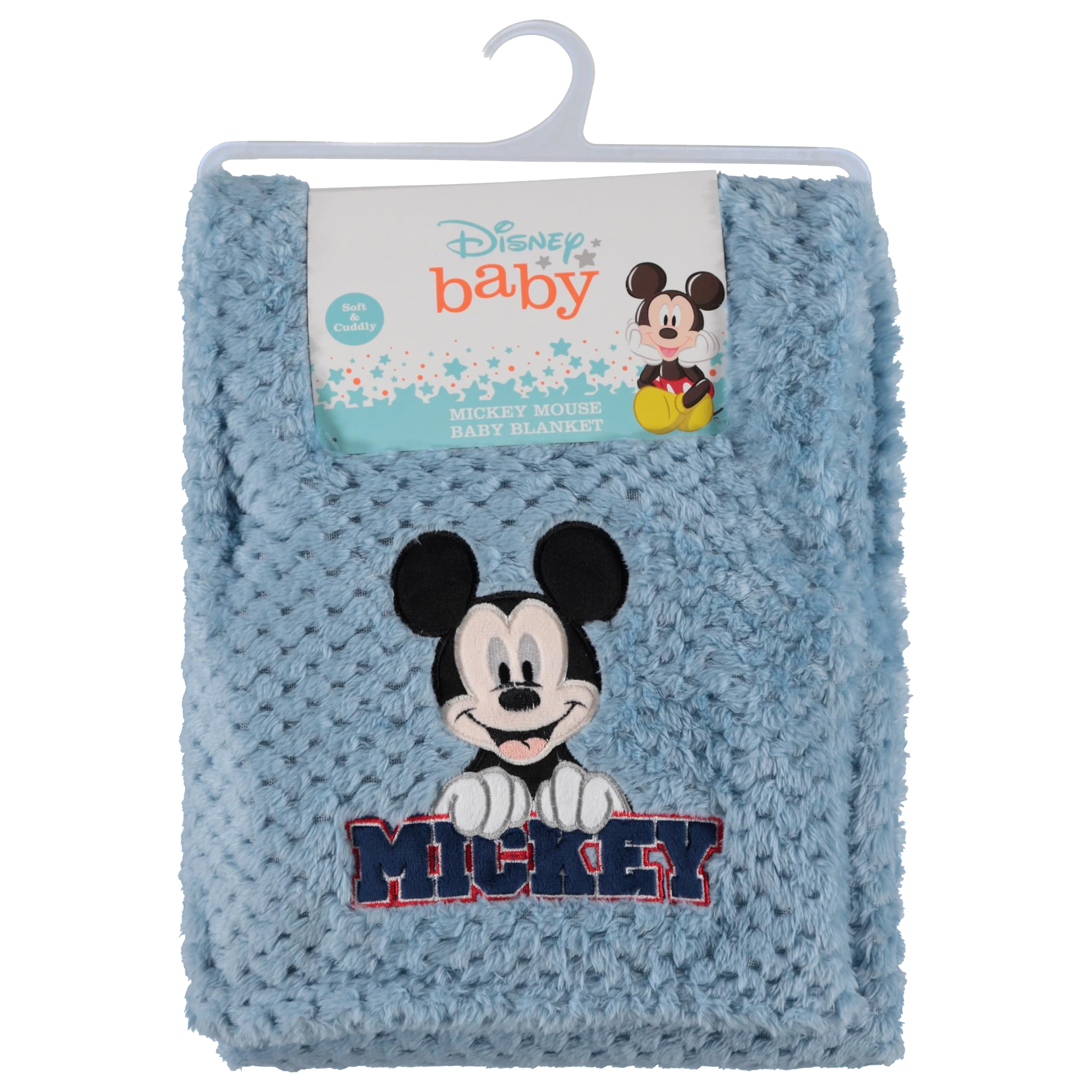 BLANKET PLUSH - DISNEY BOYS 243 - MICKEY MOUSE SMILE - BABY TODDLER CRIB BED
