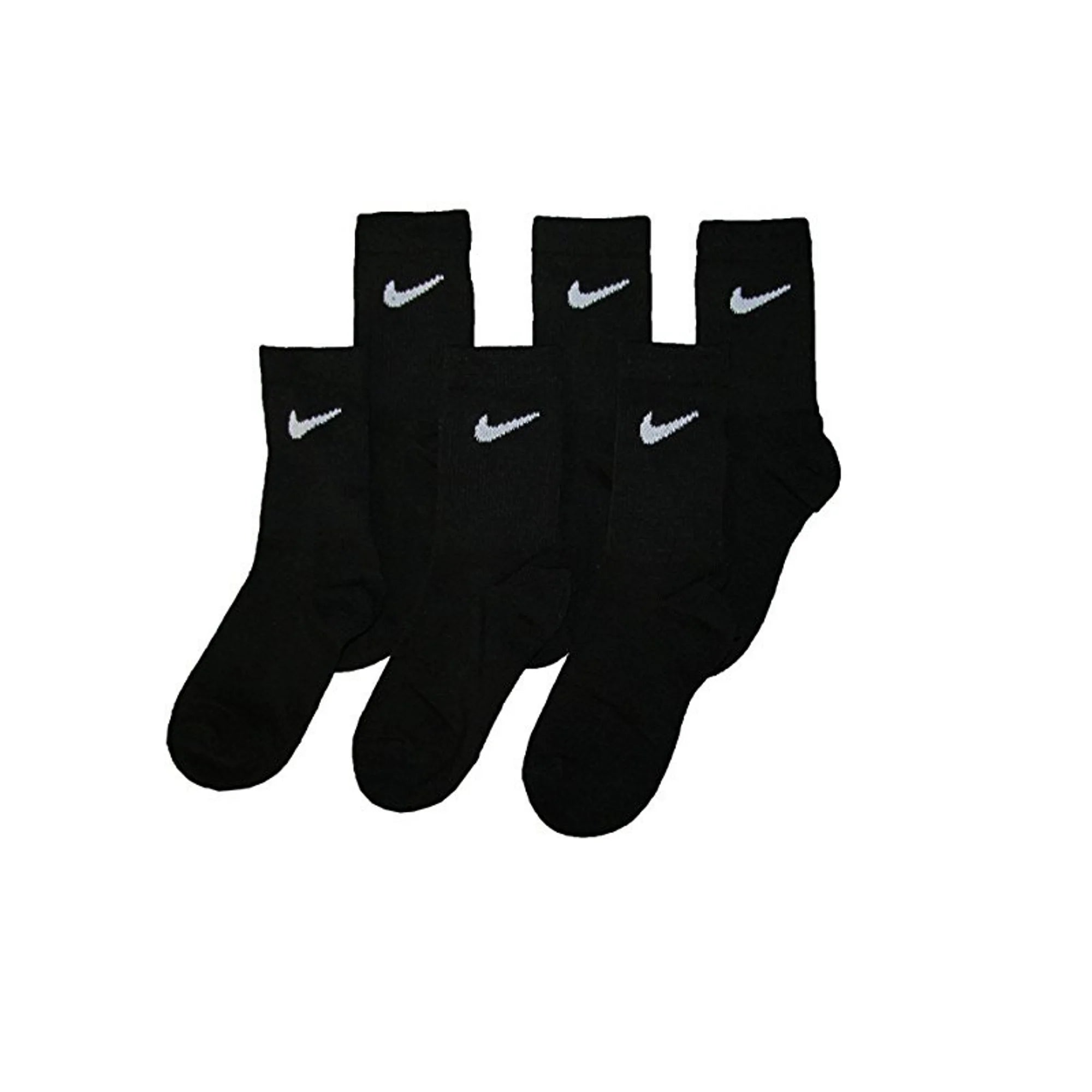 Nike Young Athletes Kids 6-Pair Crew Socks Shoes 10C-13CY/5-7 (Sock Size)