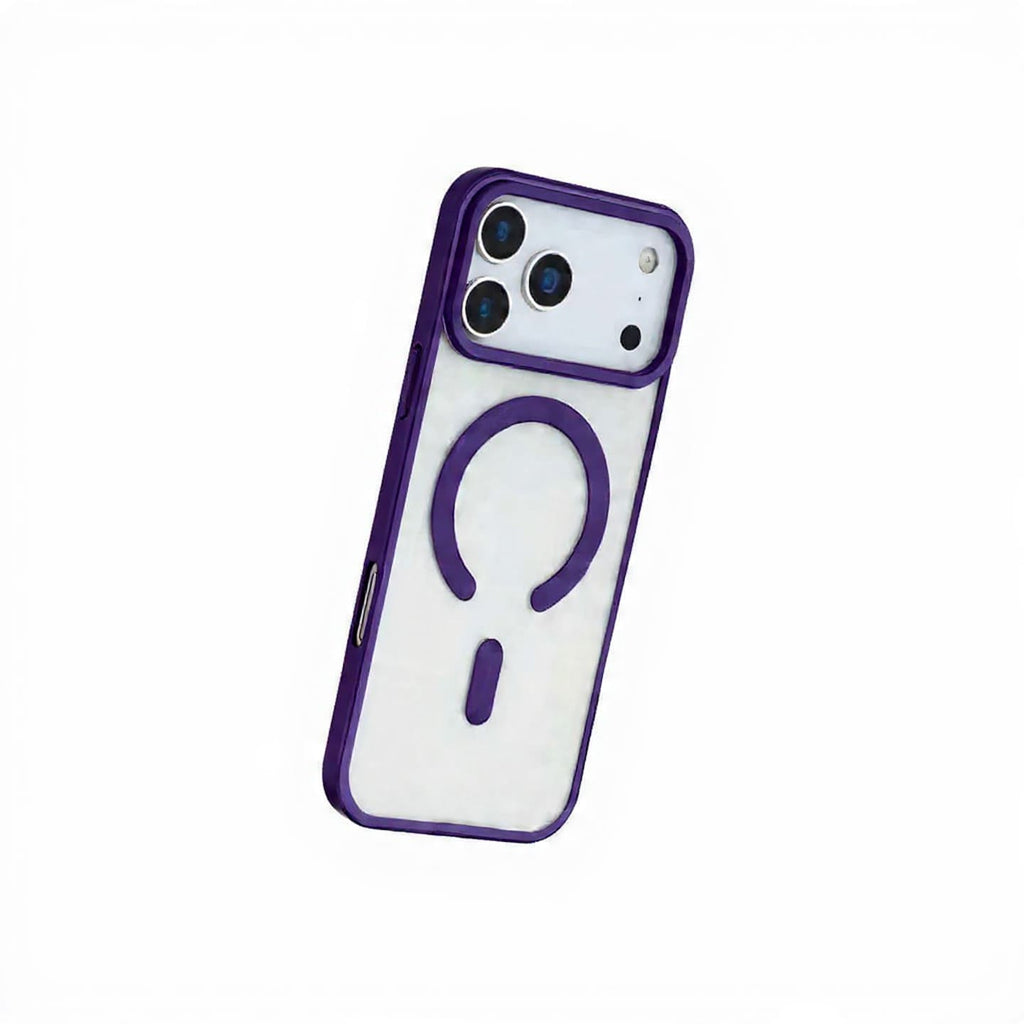 HaloGrip Magnetic Case – Dual Layer Protection for iPhone, Velvet Purple