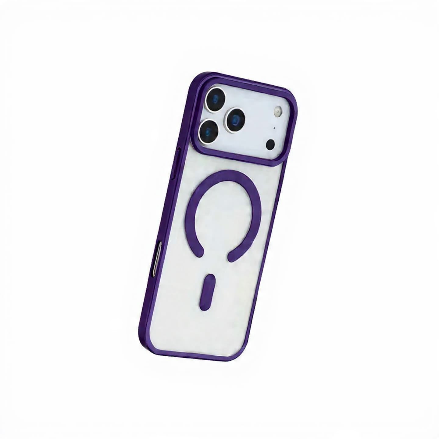 HaloGrip Magnetic Case – Dual Layer Protection for iPhone, Velvet Purple