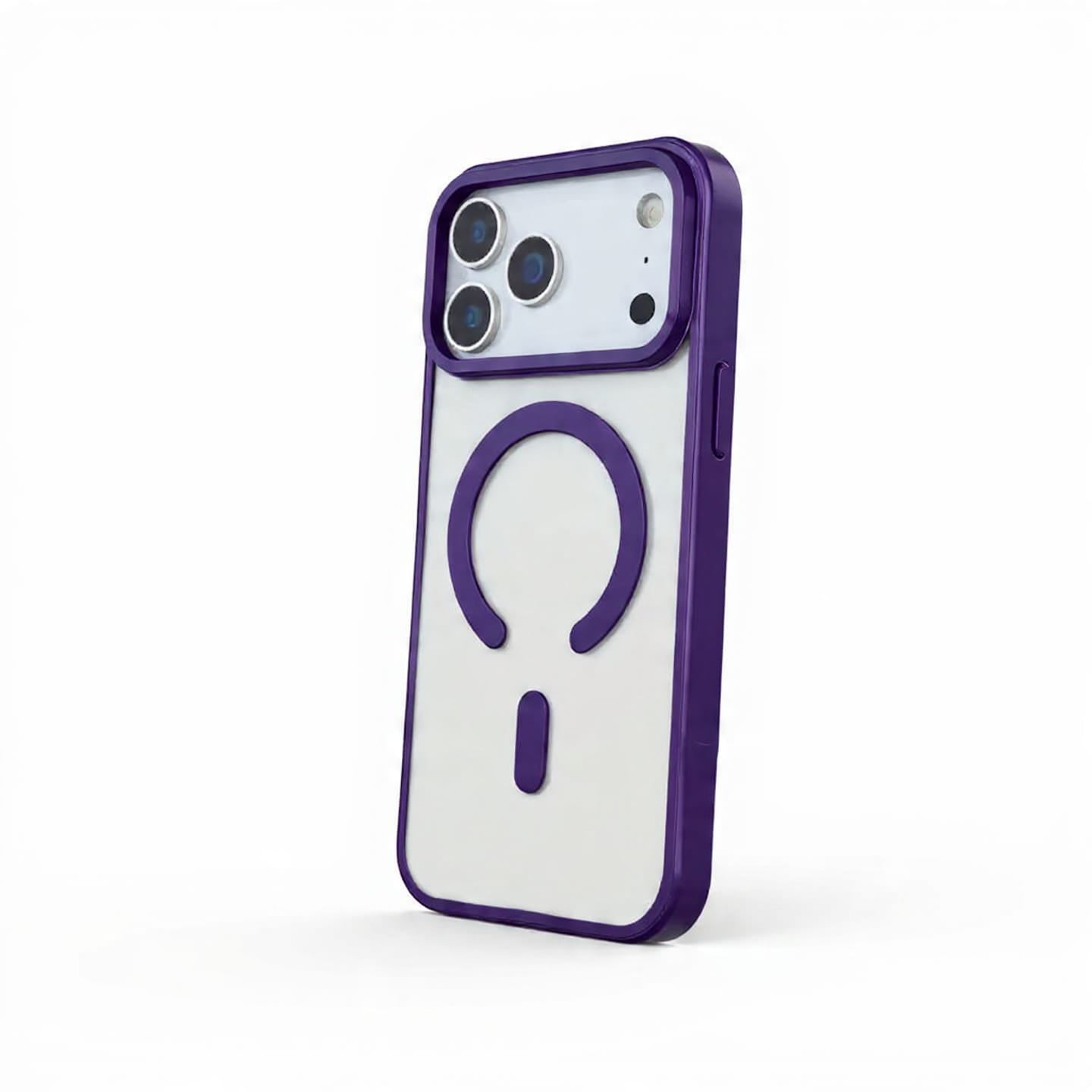 HaloGrip Magnetic Case – Dual Layer Protection for iPhone, Velvet Purple