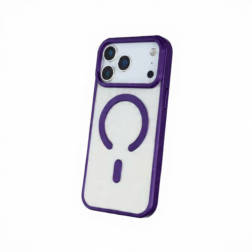 HaloGrip Magnetic Case – Dual Layer Protection for iPhone, Velvet Purple