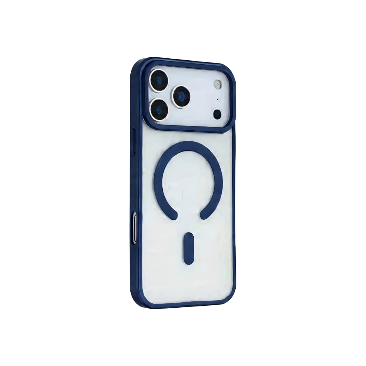 HaloGrip Magnetic Case – Dual Layer Protection for iPhone, Midnight Blue