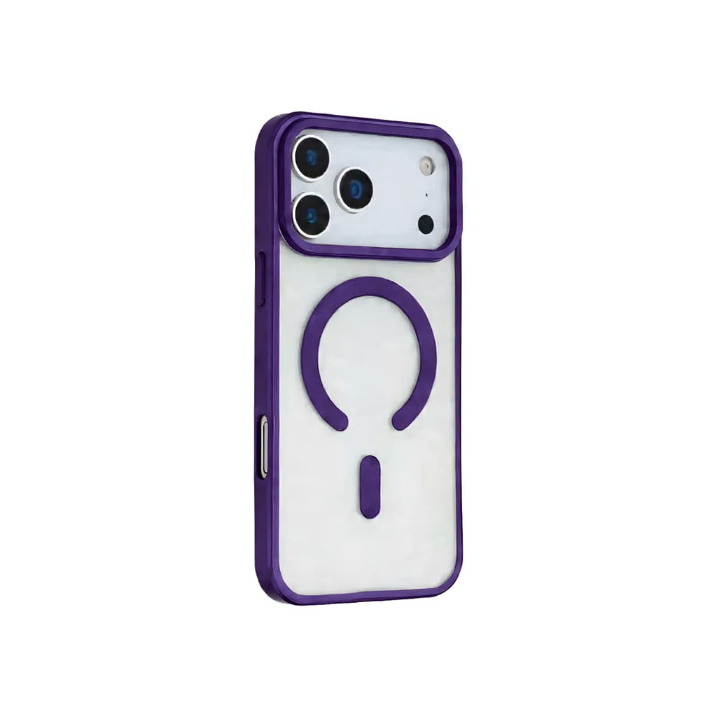 HaloGrip Magnetic Case – Dual Layer Protection for iPhone, Velvet Purple