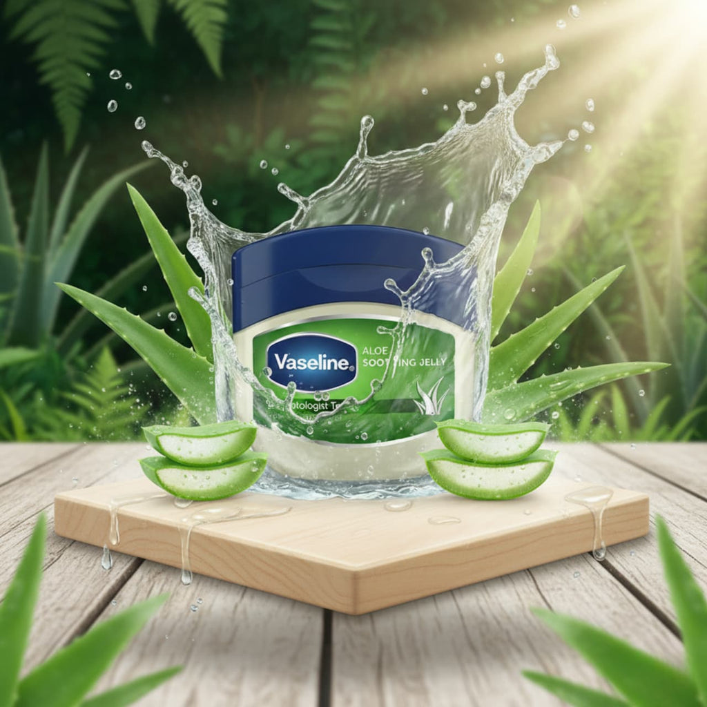 Vaseline Aloe Soothing Jelly After Sun Moisturiser 15.22oz / 450ml