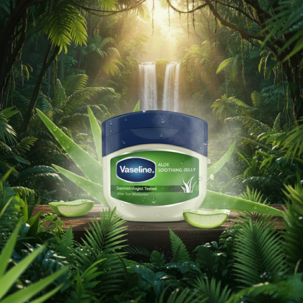 Vaseline Aloe Soothing Jelly After Sun Moisturiser 15.22oz / 450ml