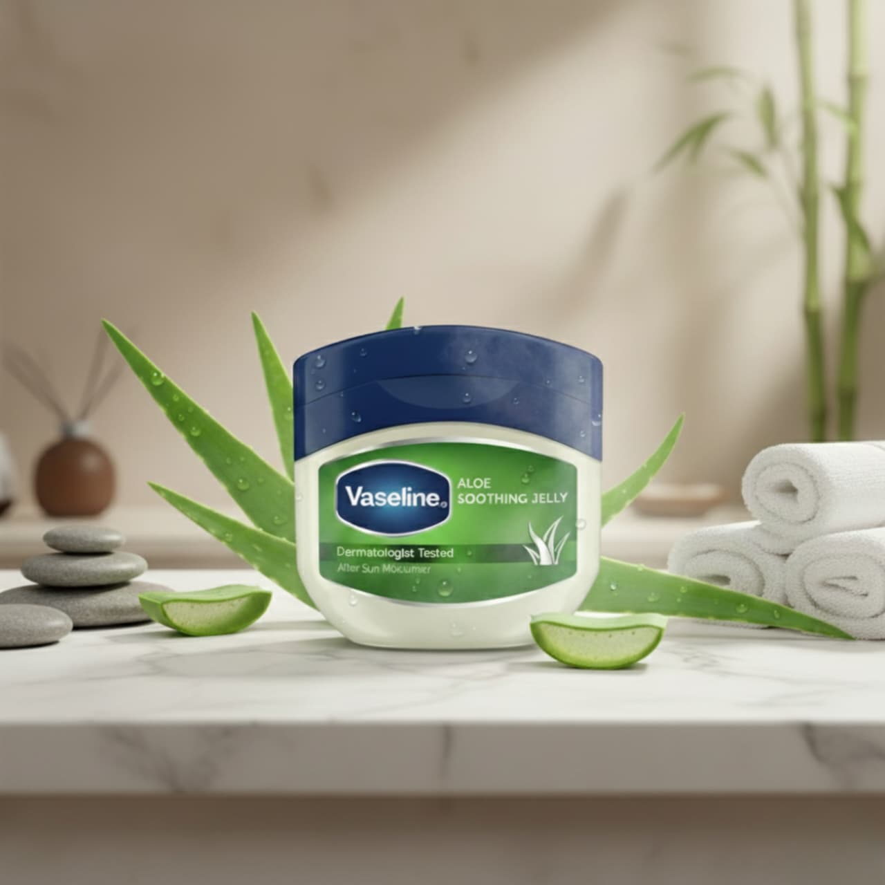 Vaseline Aloe Soothing Jelly After Sun Moisturiser 15.22oz / 450ml