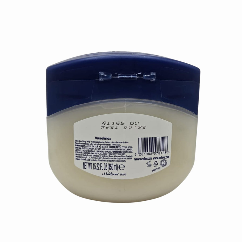 Vaseline Aloe Soothing Jelly After Sun Moisturiser 15.22oz / 450ml