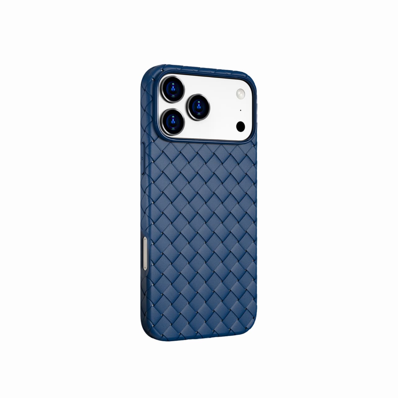 LuxWeave Series IPhone 17 Case, Royal Blue - Azure Armor