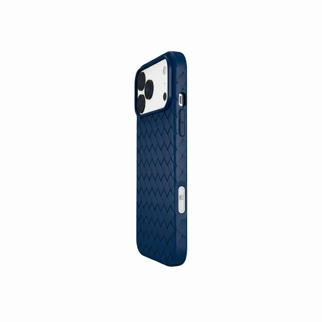 LuxWeave Series IPhone 17 Case, Royal Blue - Azure Armor