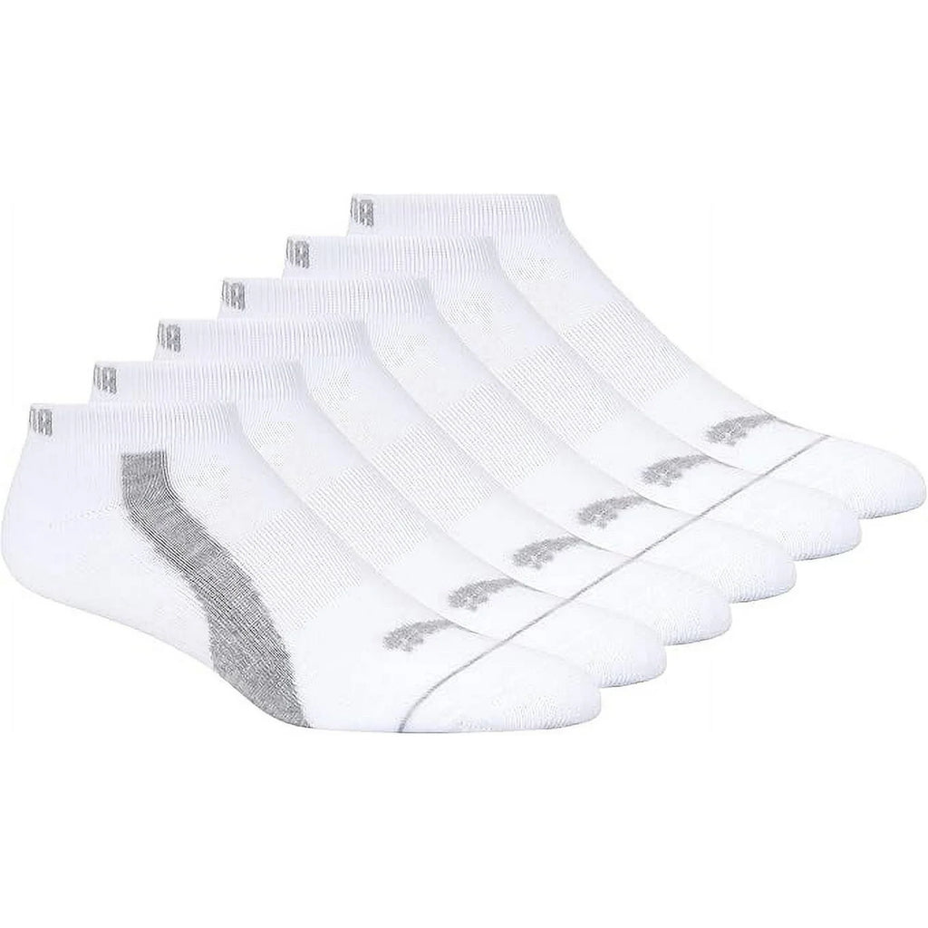 PUMA Womens 6 Pack Low Cut Socks 117
