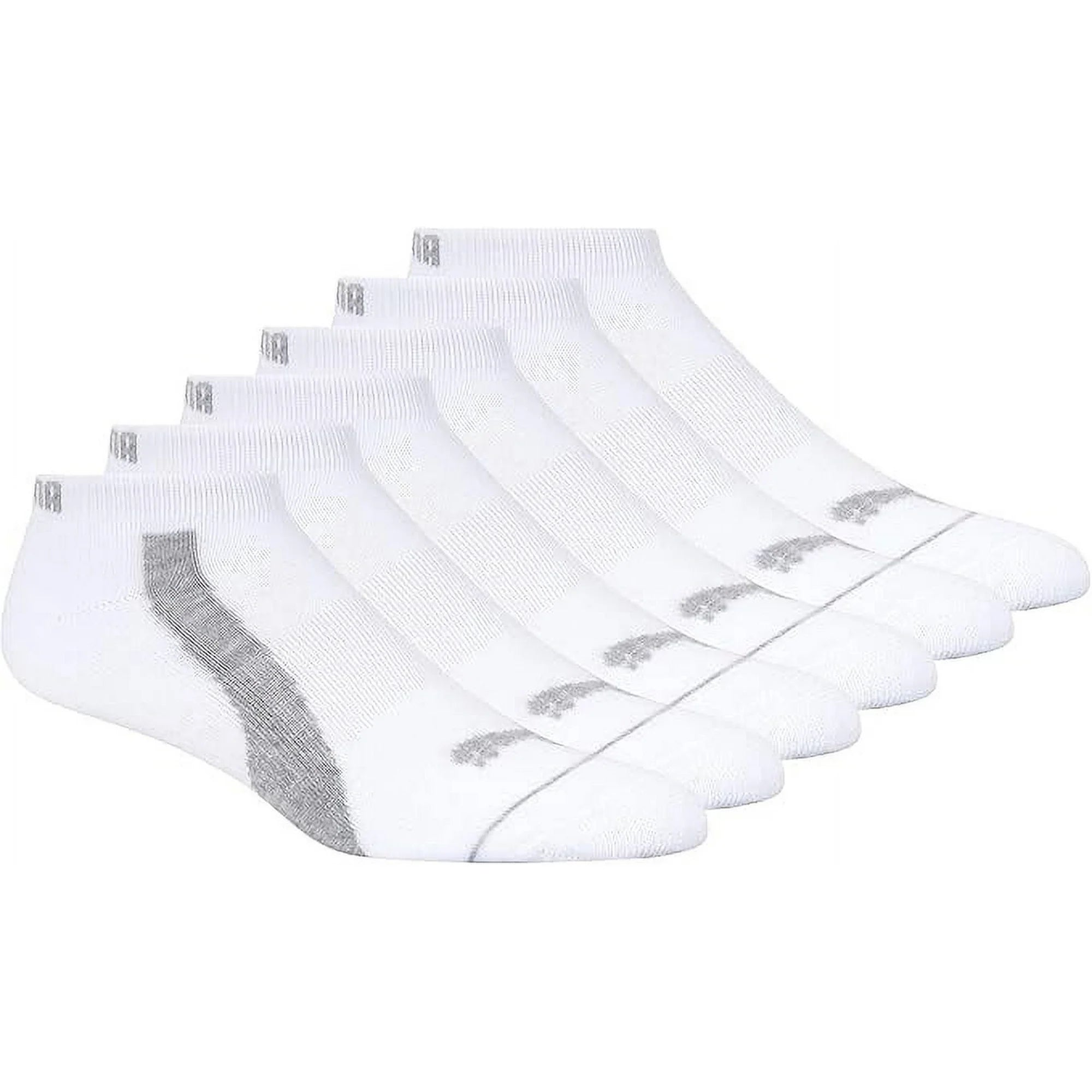 PUMA Womens 6 Pack Low Cut Socks 117